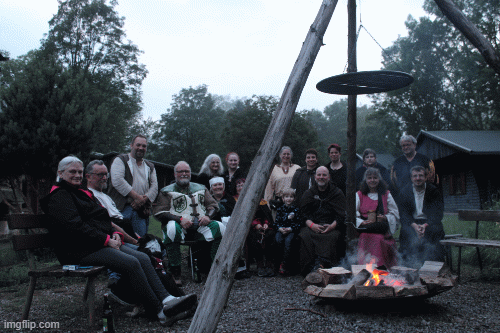 Rund um's Lagerfeuer beim Gelage 2024